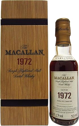Macallan Fine Rare Miniature 1972 29 Year Old Whisky Amazon Co Uk Beer Wine Spirits