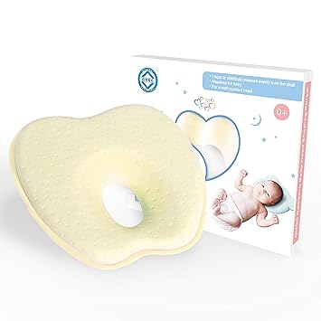 flat head baby pillow amazon