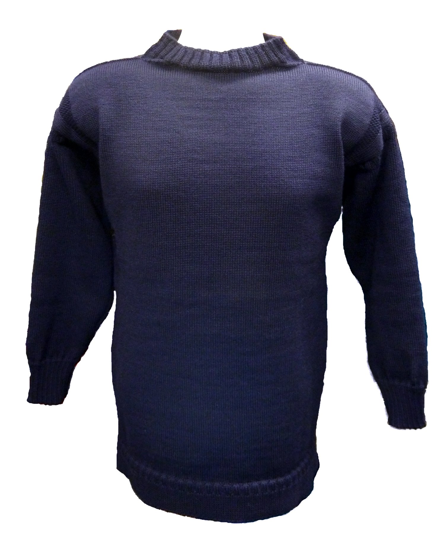 Traditional Guernsey Jumper - Navy 
