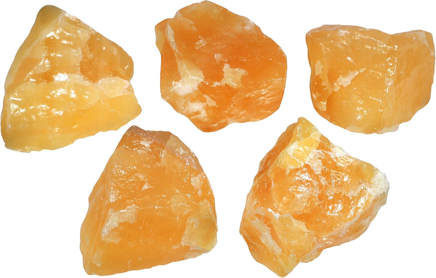 Orange Calcite Healing Crystal: CrystalAge: Home & Kitchen
