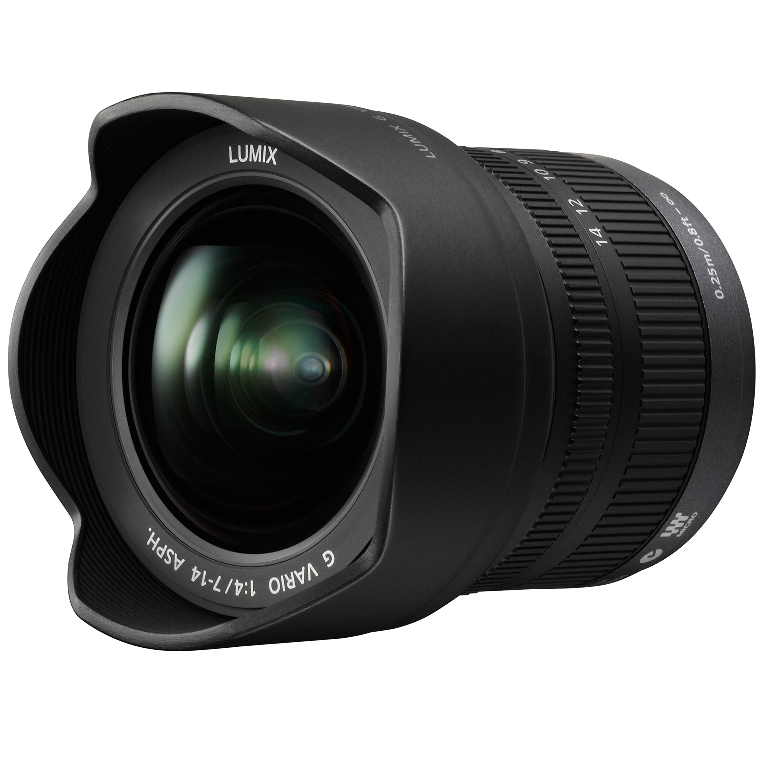 PANASONIC LUMIX G VARIO LENS, 7-14MM, F4.0 ASPH., MIRRORLESS