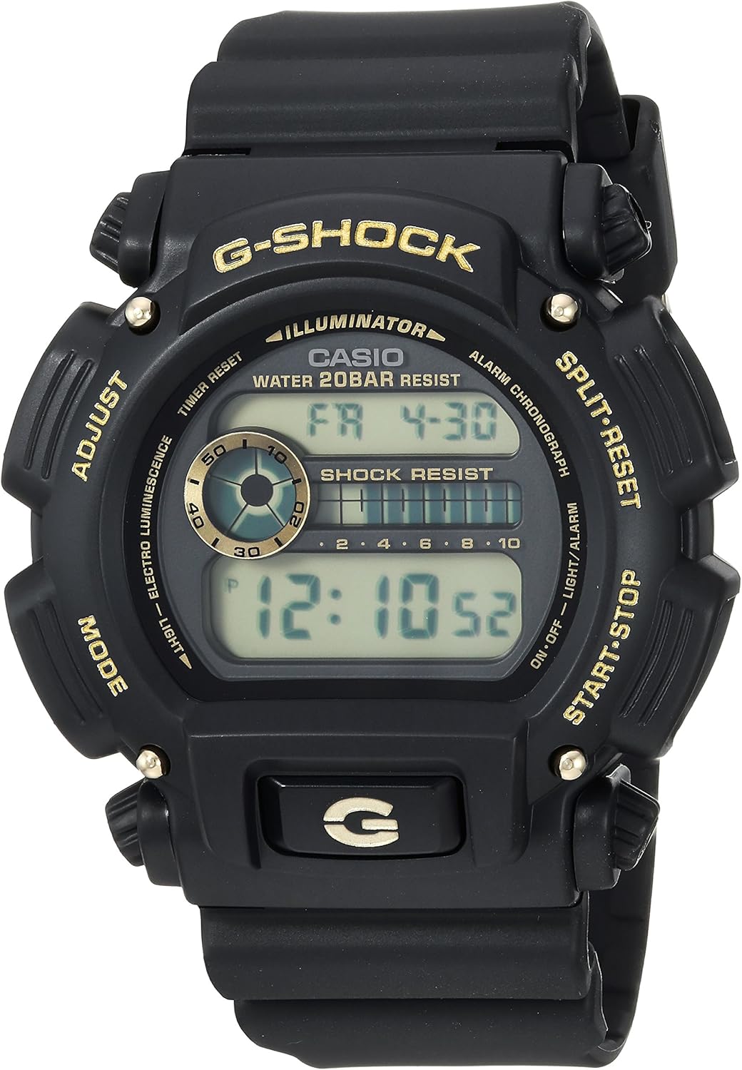 g shock dw9052 military time