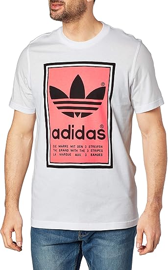 adidas filled label t shirt