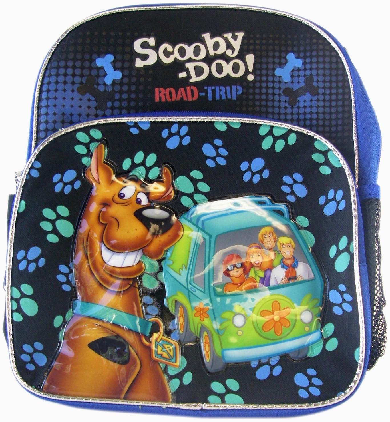 Small Size Black and Blue Scooby Doo Road Trip Kids Backpack