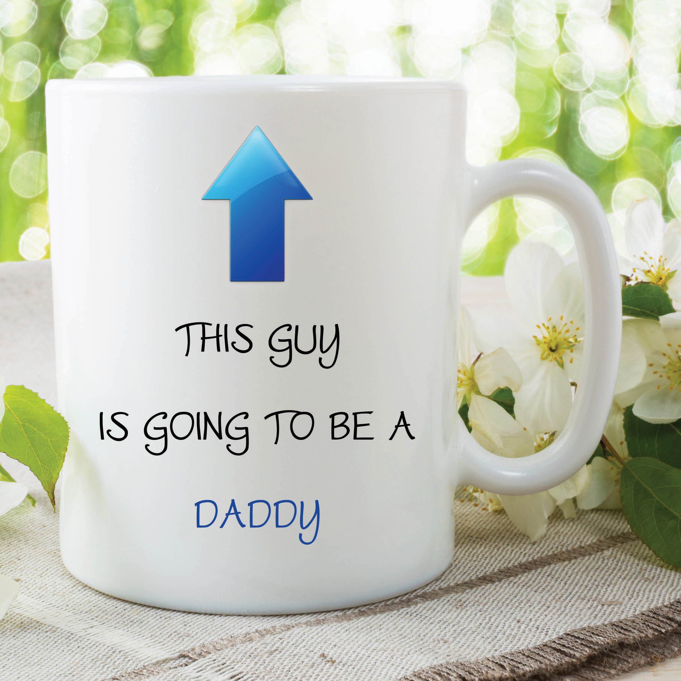 Novelty This Guy is Going to Be A Daddy Mug New Parent Work Cup Gift WSDMUG404