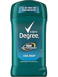 Degree Men Original Protection Antiperspirant Deodorant, Cool Rush, 2.7 oz, Pack of 6