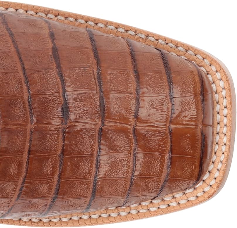 ariat gold buckle caiman