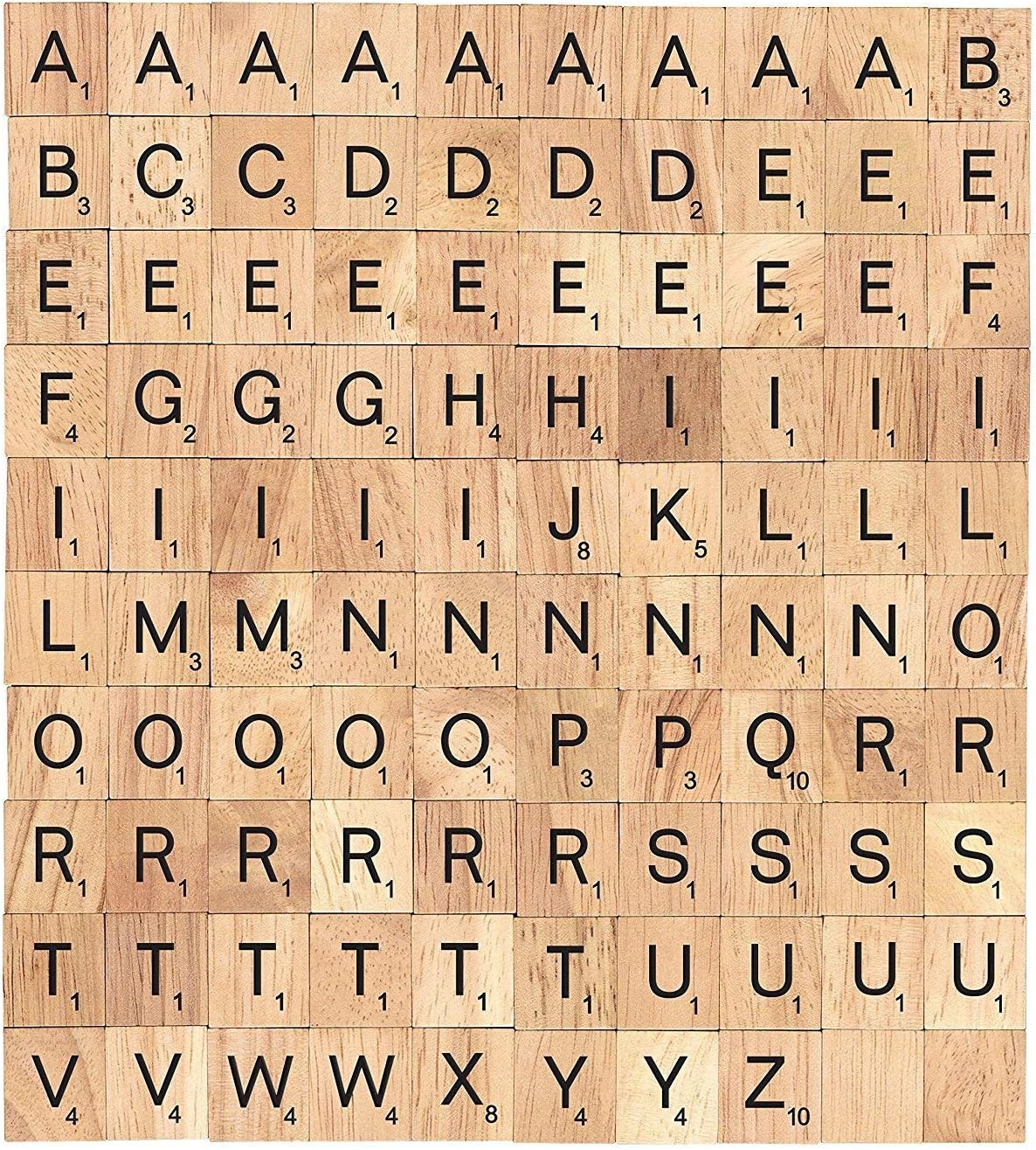 Trimming Shop 100 en Bois Alphabet