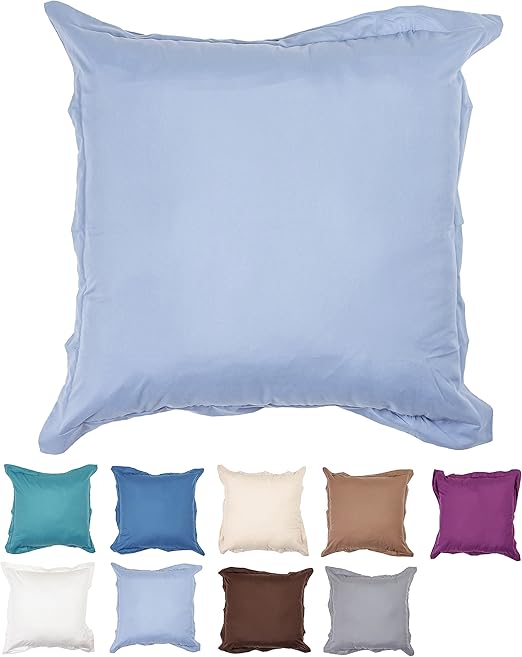 Amazon Com 26 X 26 Ultra Soft Microfiber Euro Pillow Sham With