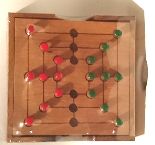 Tres en raya múltiple. Juego de madera. Juego de sobremesa: Amazon.es: Handmade