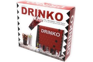 Mind Games Drinko Shot Glass Drinking Game, Party Drinking Game, Fun Game and Great as a Gift for Birthday, Halloween, Adult 