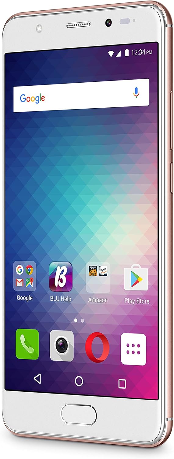 BLU Life ONE X2 Mini - 5.0" Unlocked Smartphone -4G LTE - 64GB + 4GB RAM -Rose Gold