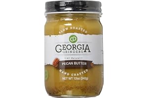 Georgia Grinders Premium Nut Butter, Pecan, 12 oz