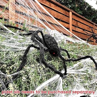 Amazon ハロウィン 飾り クモ 蜘蛛 蜘蛛の巣 蜘蛛の糸 おもちゃ お化け屋敷 飾りつけ いたずらグッズ 雰囲気作り クモの巣 ハロウィーン 屋外 怖い 壁 庭 屋外 ハロウィン ホラー 装飾用品 仕様1 コスプレ 仮装 通販