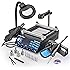 New & Improved X-Tronic MODEL 5040-XR3 All In One Hot Air Rework Soldering Iron Station With Preheater. Now Includes Plug & Play Hot Air Gun With Iron Holder & Sponge Cleaner