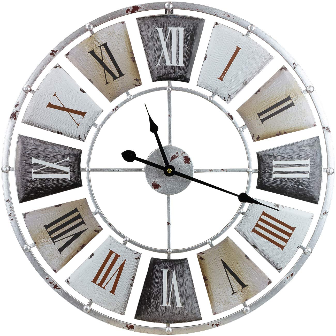 Sorbus Decorative Large 24-Inch Wall Clock for