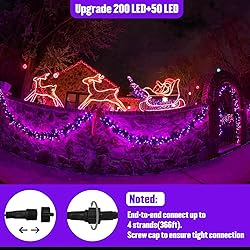 JMEXSUSS 250 LED Christmas String Lights, 91.5ft