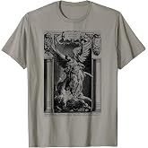 Saint Michael the Archangel Defeating Satan Christian T-Shirt