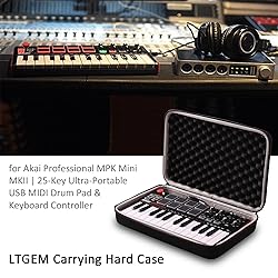 LTGEM Travel Hard Carrying Case for Akai