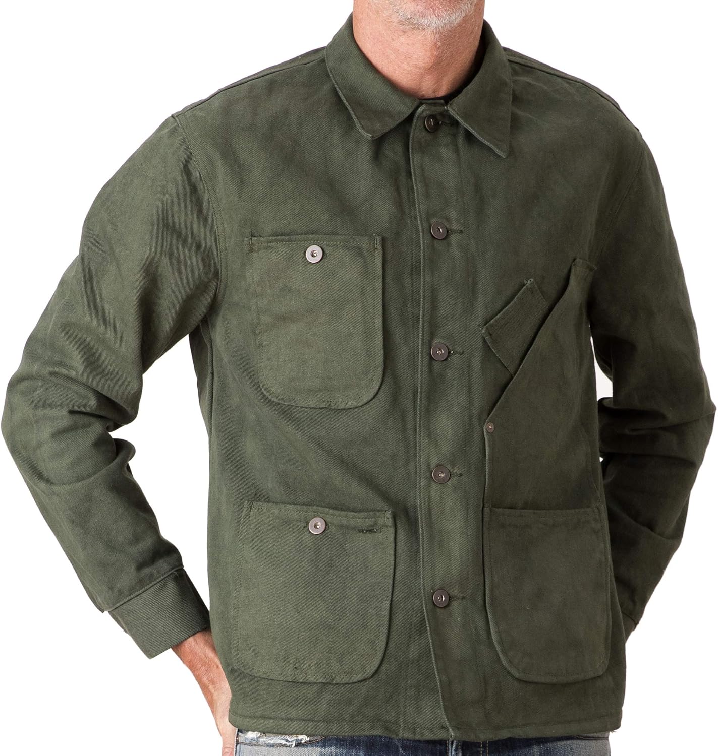 tellason coverall jacket green