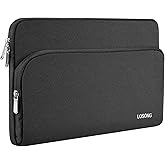 Losong Portable Monitor Case 15.6 Inch, Protective Carrying Sleeve Storage Bag, Display Bag with Accessory Pocket for 15.6 Inch Portable Monitor, Size-15.3"x9.9" Black