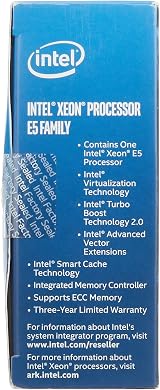 Intel Xeon E5-2687W v4 3.00 GHz Processor BX80660E52687V4 CPU Box Blue view 4