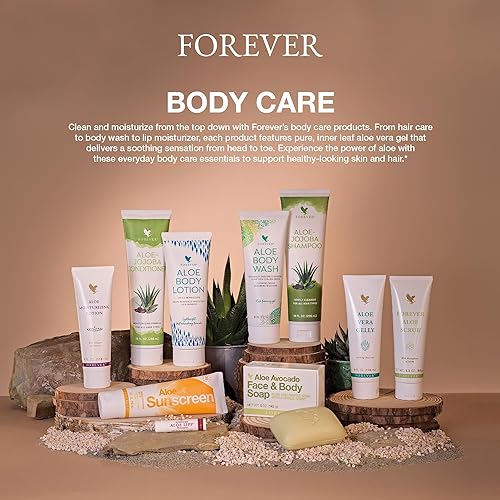 Forever Living - Aloe Moisturizing Lotion, Deep Hydration with Aloe Vera,  Collagen, and Elastin, for Hands and Body, 4 fl oz in Saudi Arabia | Whizz  Lotions
