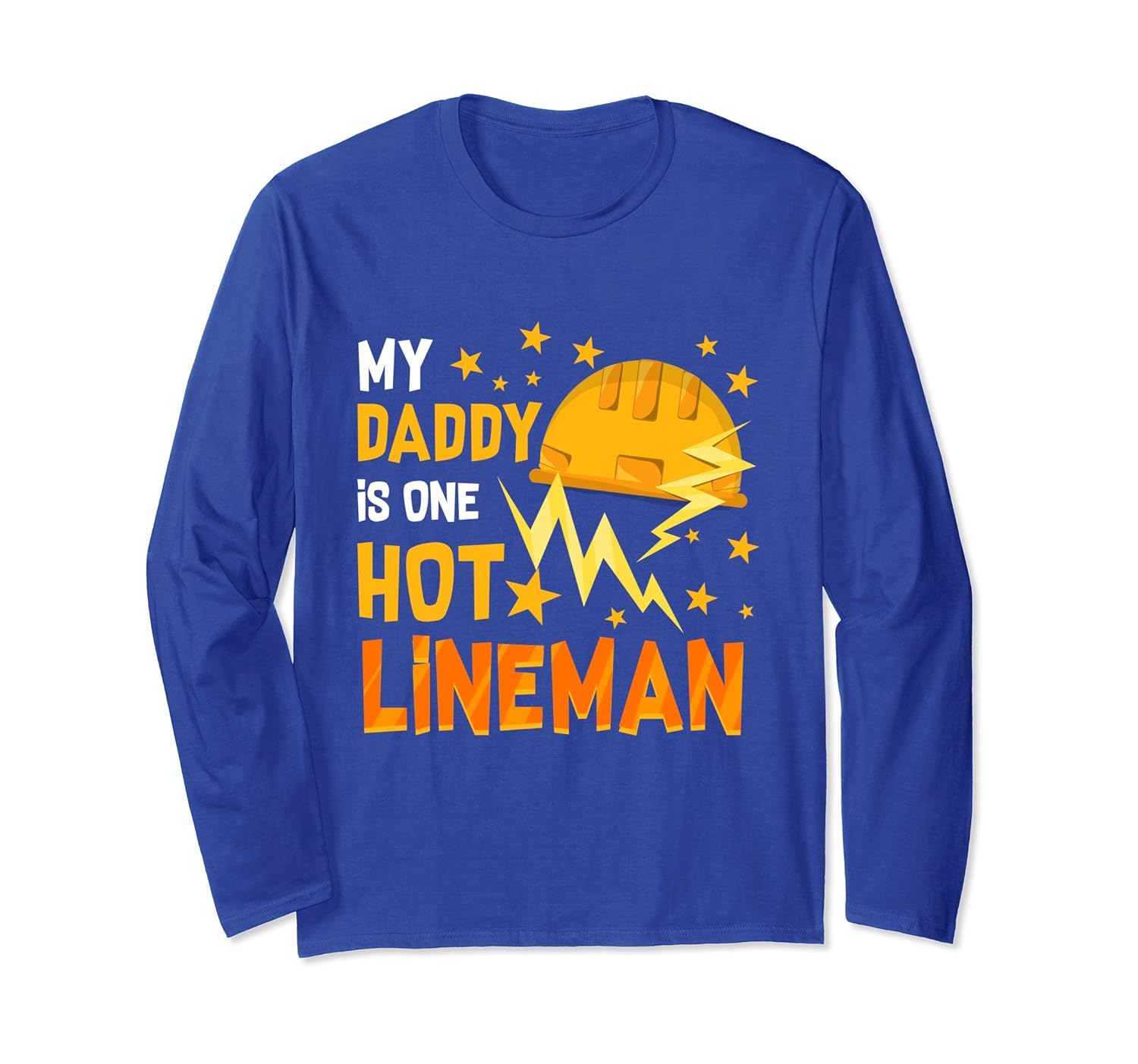 My Daddy Is One Hot Lineman T-Shirt Son Daughter-anz