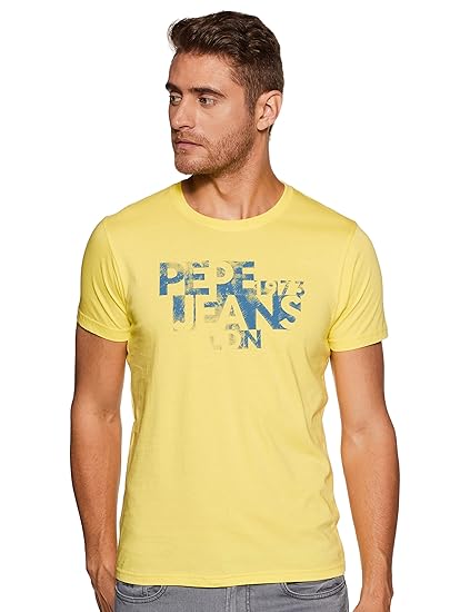 pepe jeans yellow t shirt