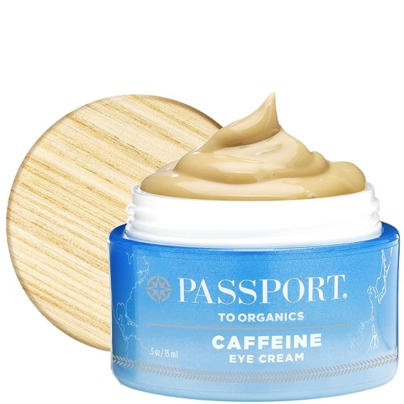 Caffeine Eye Cream Organic Colombian Coffee Reduce puffiness dark