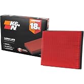 K&amp;N Engine Air Filter: Long Life 18,000 Mile Replacement Air Filter: Compatible with 2014-2023 Toyota Truck and SUV V6/V8 (Tundra, Tacoma, Sequoia), KNA-5017
