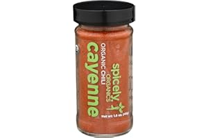 Spicely, Pepper Cayenne Organic, 1.6 Ounce