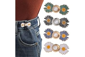 XENTRLOLOGIC Pants Tightener for Women - Jean Tightening Clips and Pins to Make Waist Smaller - Adjust Waist Clips 4Set
