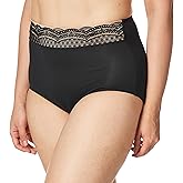 Warner's womens No Pinching No Problems Dig-free Comfort Waist With Lace Microfiber Brief Rs7401p