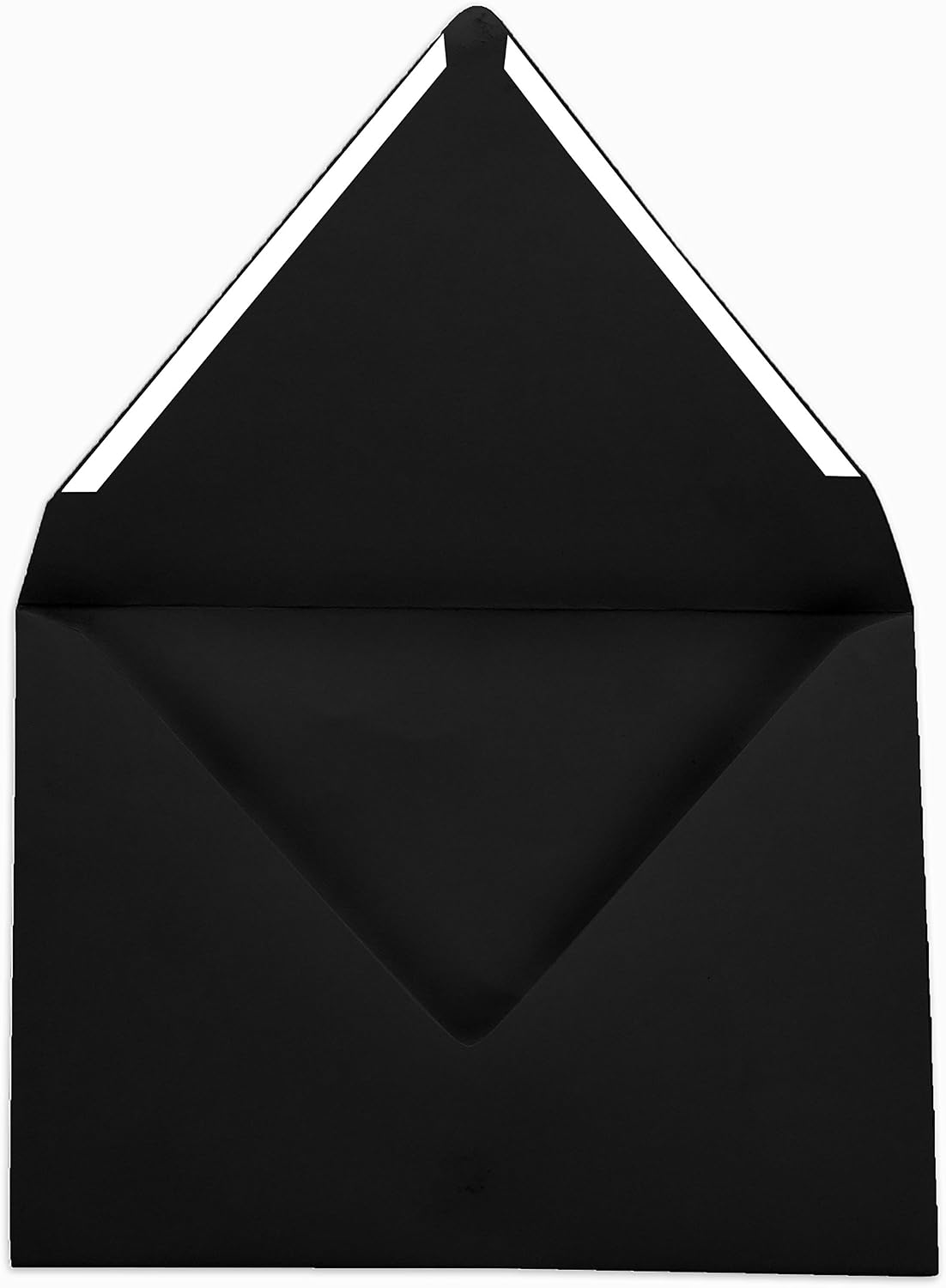 Darling Souvenir A1 Black Invitation Envelopes (3 5/8 x 5 1/8) Euro V-Flap 80 LBS Self-Adhesive Perfect for Weddings Birthday - Image 4