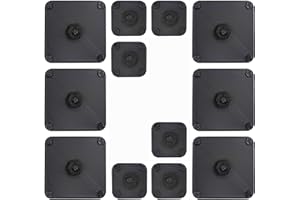 BOARDMODS Builder Pack of 12 Quick Release Pedal Plates for Temple Audio Templeboards