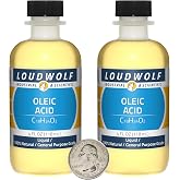 Oleic Acid / 8 Fluid Ounces / 2 Bottles / 100% Natural General Purpose Grade/Liquid