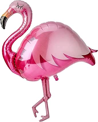 Amazon.com: Qualatex 46 Inch Flamingo Shaped Foil Balloon (One Size