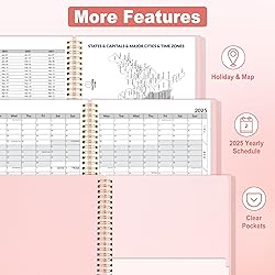 SUNEE 2025 Weekly and Monthly Planner - from