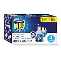 All Out Ultra Power+ FAN (3 refills pack)