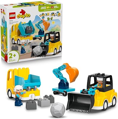 Duplo Vehículos de Construcción “3 en 1” 10475