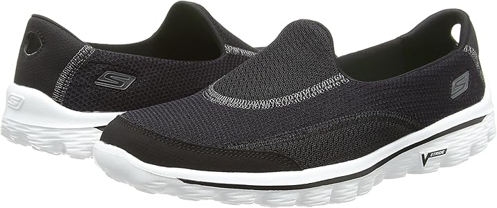 skechers go walk 2 womens grey