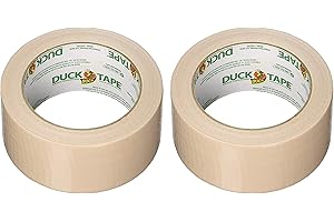 SHURTECH Duck 283264 1.88" X 20 Yards Beige Duck Tape (Тwo Рack, Cookie Dough)