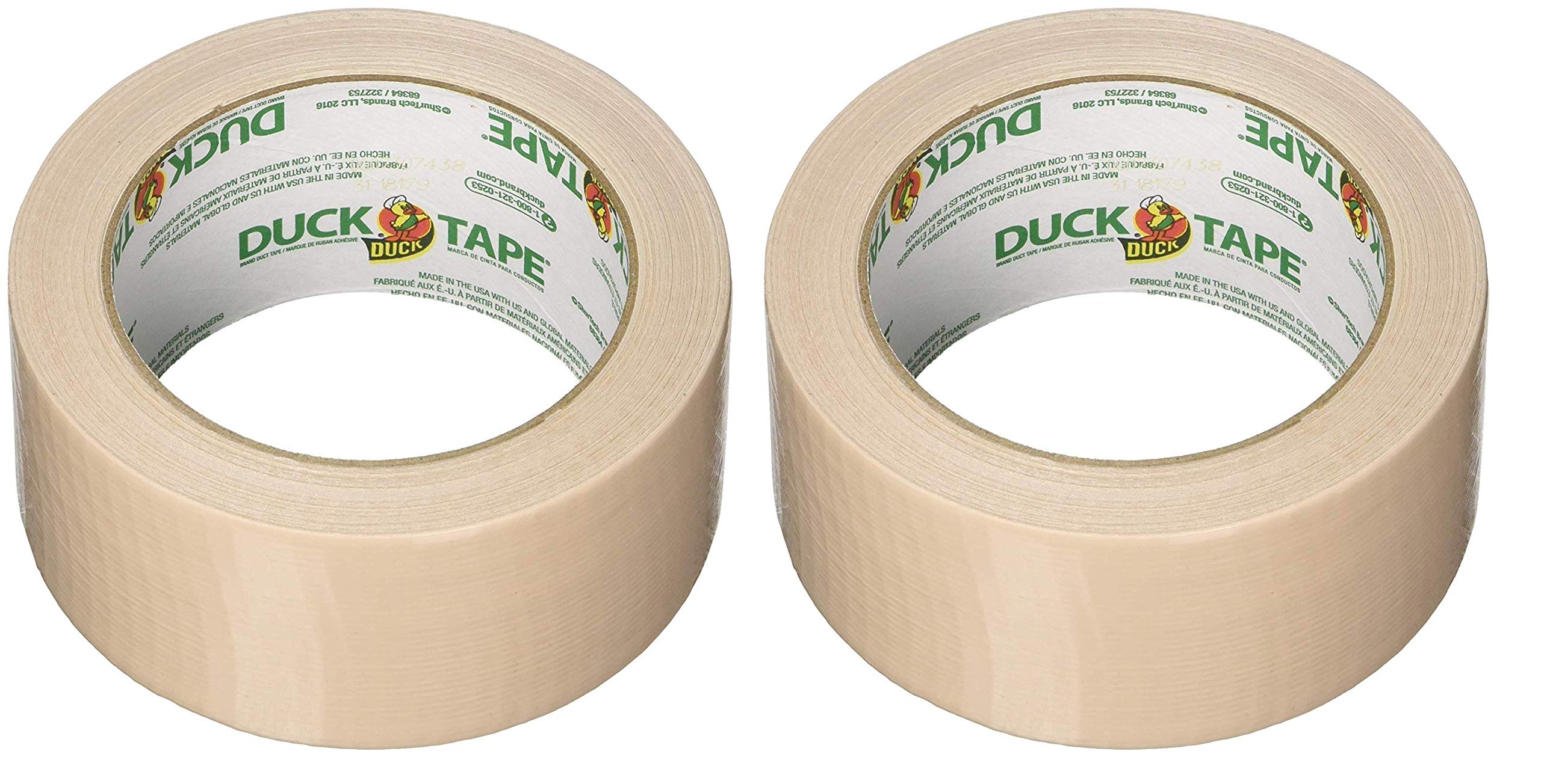 Photo 1 of Duck 283264 1.88" X 20 Yards Beige Duck Tape (?wo ?ack, Cookie Dough)