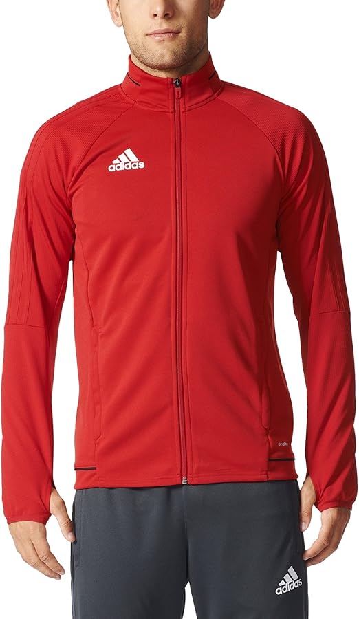 adidas tiro 17 jacket red