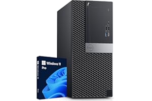 Dell OptiPlex Desktop Tower Computer Intel Core i5 8500 8th Gen Processor Up to 4.10GHz - 32 GB RAM 1TB M.2 NVME - HDMI - Win