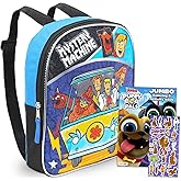 Scooby Doo Mini Backpack for Boys Girls Toddler Preschool ~ Deluxe 11" Scooby Backpack with Coloring Pack and Stickers (Scooby School Supplies Bundle)