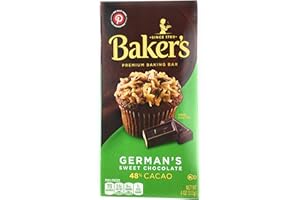 Baker's German's Chocolate, 4-Ounce Bars (Pack of 4)