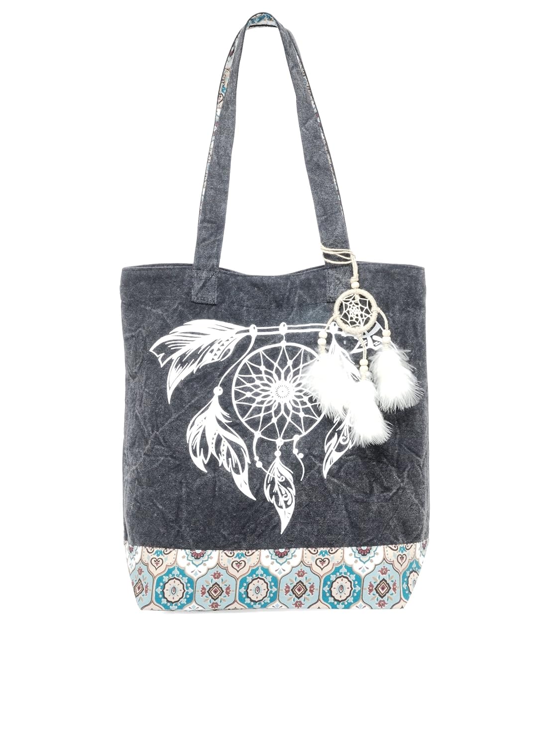 the house of tara women's tote bag (htt 357,ash grey)