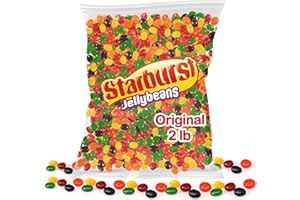 GEEOOLLAH Original Jelly Beans (2 Pound) Holiday Candy - Comes in a Resealable Bag - jelly beans bulk - Perfect for Parties, Christmas Candy Stocking Stuffers